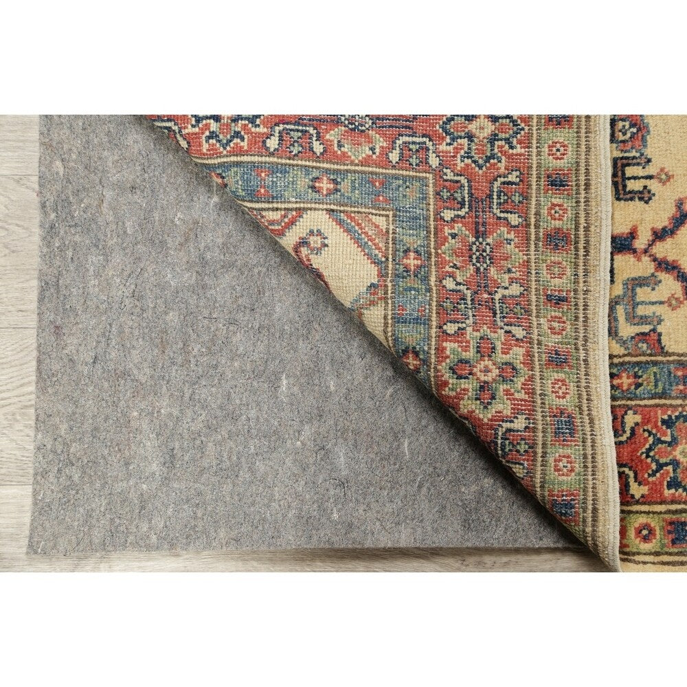 Traditional Kazak Oriental Hand Knotted Wool Pakistani Rug - 9'7" x 2'9" Runner
