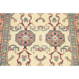 Traditional Kazak Oriental Hand Knotted Wool Pakistani Rug - 9'7" x 2'9" Runner