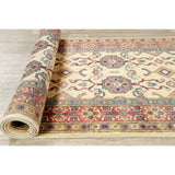 Traditional Kazak Oriental Hand Knotted Wool Pakistani Rug - 9'7" x 2'9" Runner
