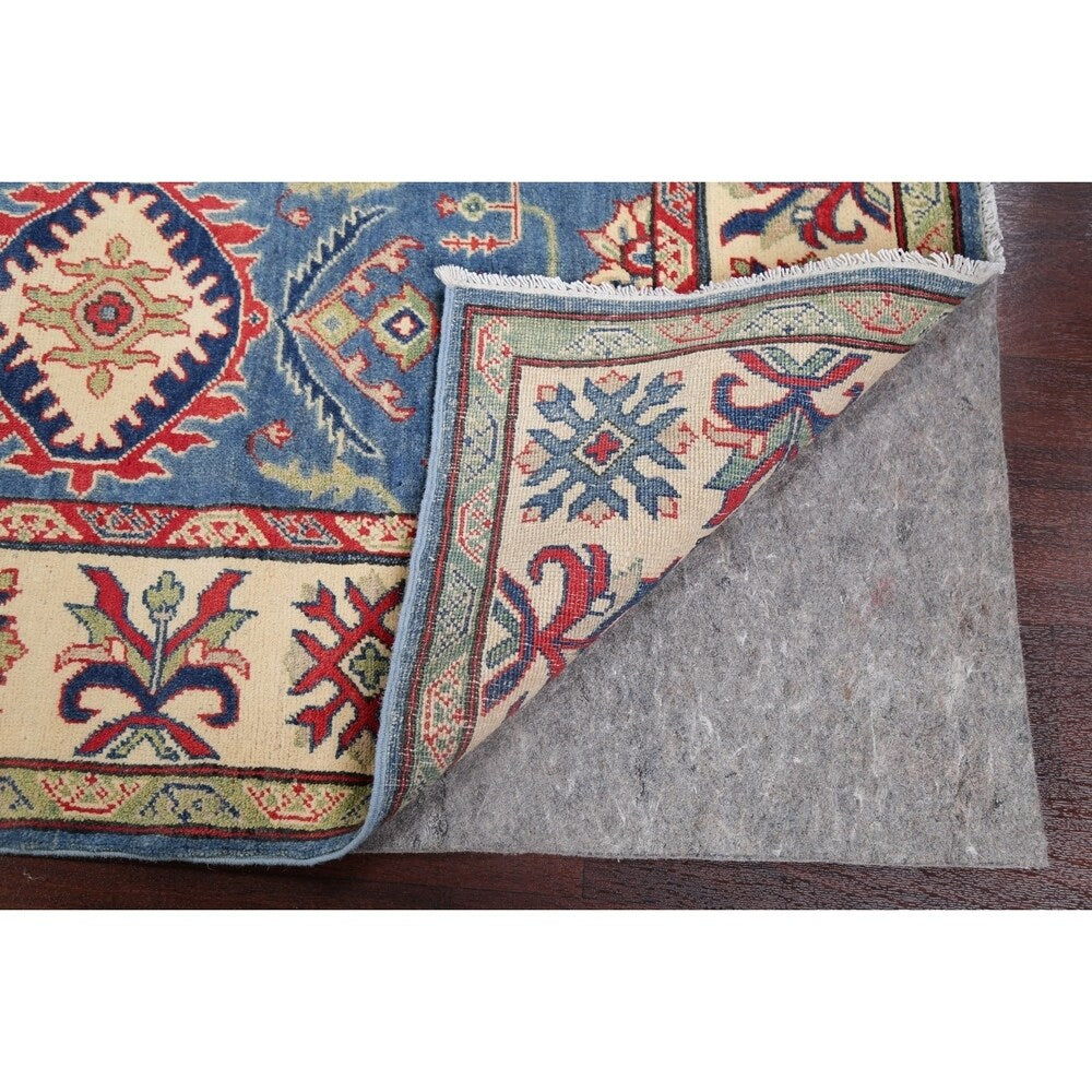Traditional Kazak Pakistani Rug Oriental Hand Knotted Wool Carpet - 15'3" x 5'4" Runner