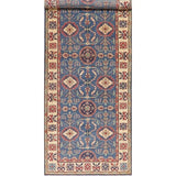 Traditional Kazak Pakistani Rug Oriental Hand Knotted Wool Carpet - 15'3" x 5'4" Runner