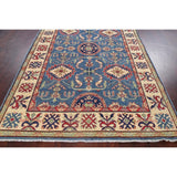Traditional Kazak Pakistani Rug Oriental Hand Knotted Wool Carpet - 15'3" x 5'4" Runner