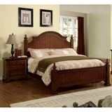 Furniture of America Meb Traditional Walnut 2-piece Bedroom Set