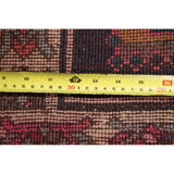 Traditional Lori Oriental Vintage Hand Knotted Persian Wool Area Rug - 9'8" x 6'9"