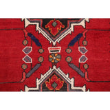 Traditional Malayer Hamedan Handmade Persian Wool Rug - 10'5" x 3'7" runner