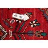 Traditional Malayer Hamedan Handmade Persian Wool Rug - 10'5" x 3'7" runner