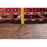 Traditional Malayer Hamedan Handmade Persian Wool Rug - 10'5" x 3'7" runner