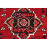 Traditional Malayer Hamedan Handmade Persian Wool Rug - 10'5" x 3'7" runner