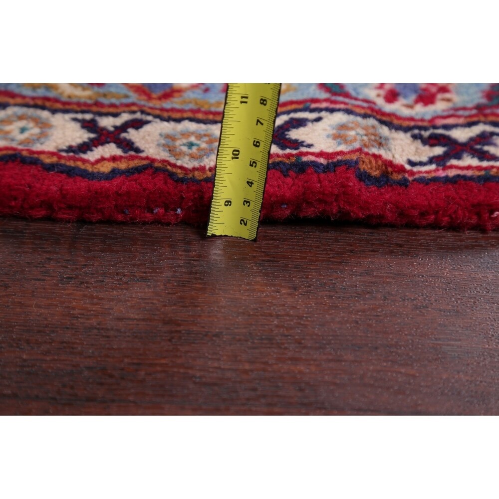 Traditional Mashad Oriental Area Rug Hand Knotted Wool Persian Carpet - 12'6" X 9'9"