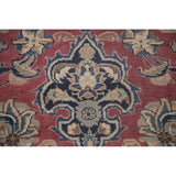 Traditional Mashad Persian Vintage Area Rug Hand-knotted Wool Carpet - 9'8" x 12'7"