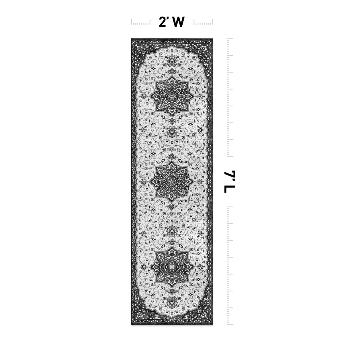 Traditional Medallion Area Rug