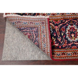 Traditional Medallion Oriental Hand Knotted Kashan Persian Rug - 11'9" X 8'0"