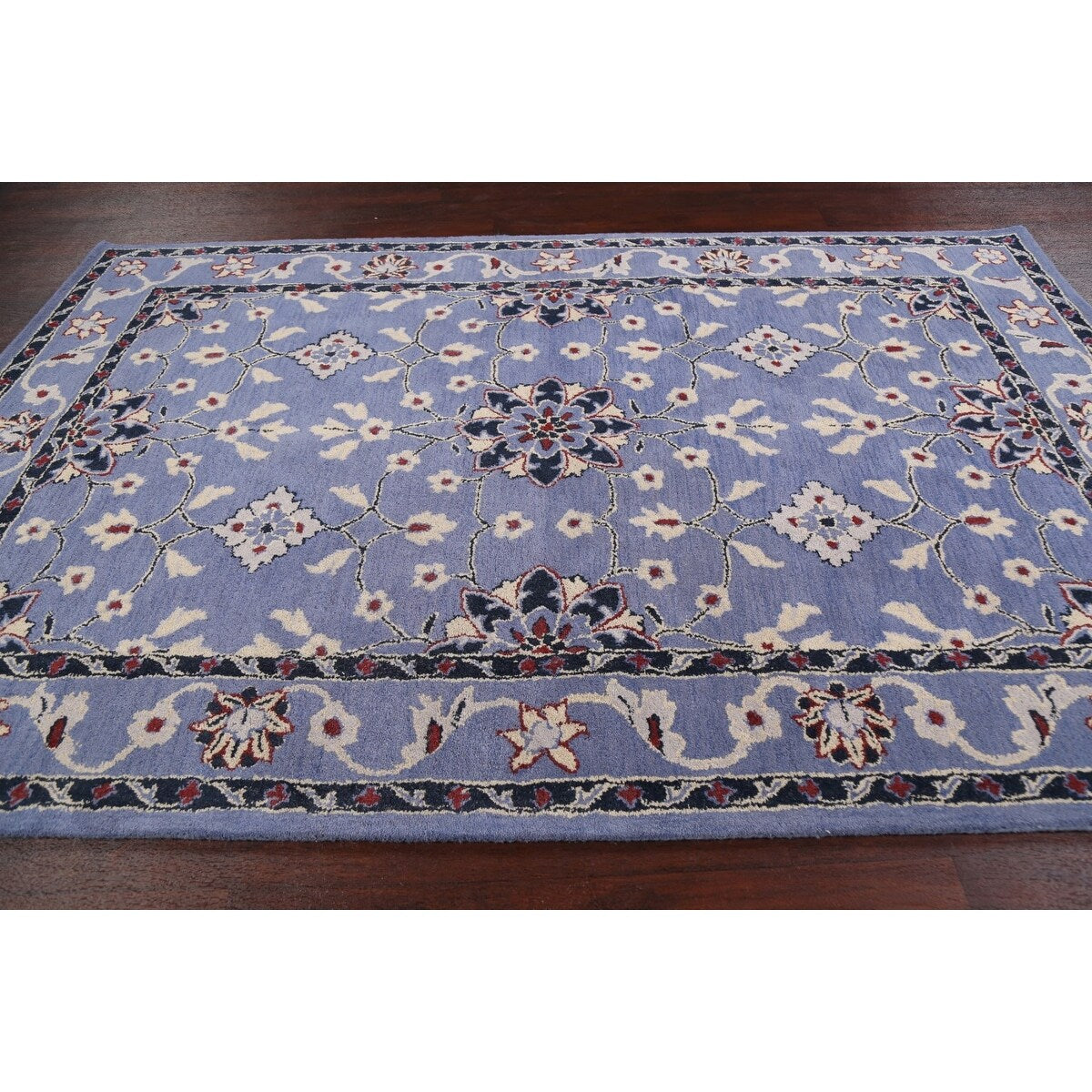 Traditional Oriental Home Decor Area Rug Hand-tufted Wool Carpet - 6'0" x 9'0"