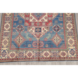 Traditional Oriental Kazak Hand-Knotted Wool Pakistani Area Rug - 10'6" x 8'0"