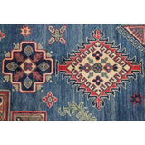 Traditional Oriental Kazak Hand-Knotted Wool Pakistani Area Rug - 10'6" x 8'0"