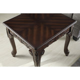 Traditional Ornate Detailing End Table
