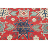 Traditional Pakistan Chechen-Kazak Oriental Hand Knotted Wool Area Rug - 12'0" x 9'0"