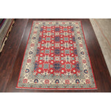 Traditional Pakistan Chechen-Kazak Oriental Hand Knotted Wool Area Rug - 12'0" x 9'0"