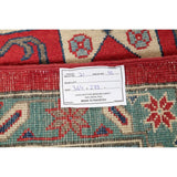 Traditional Pakistan Chechen-Kazak Oriental Hand Knotted Wool Area Rug - 12'0" x 9'0"