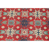 Traditional Pakistan Chechen-Kazak Oriental Hand Knotted Wool Area Rug - 12'0" x 9'0"
