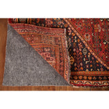 Traditional Shiraz Persian Vintage Area Rug Hand-Knotted Wool Carpet - 5'0"x 8'2"