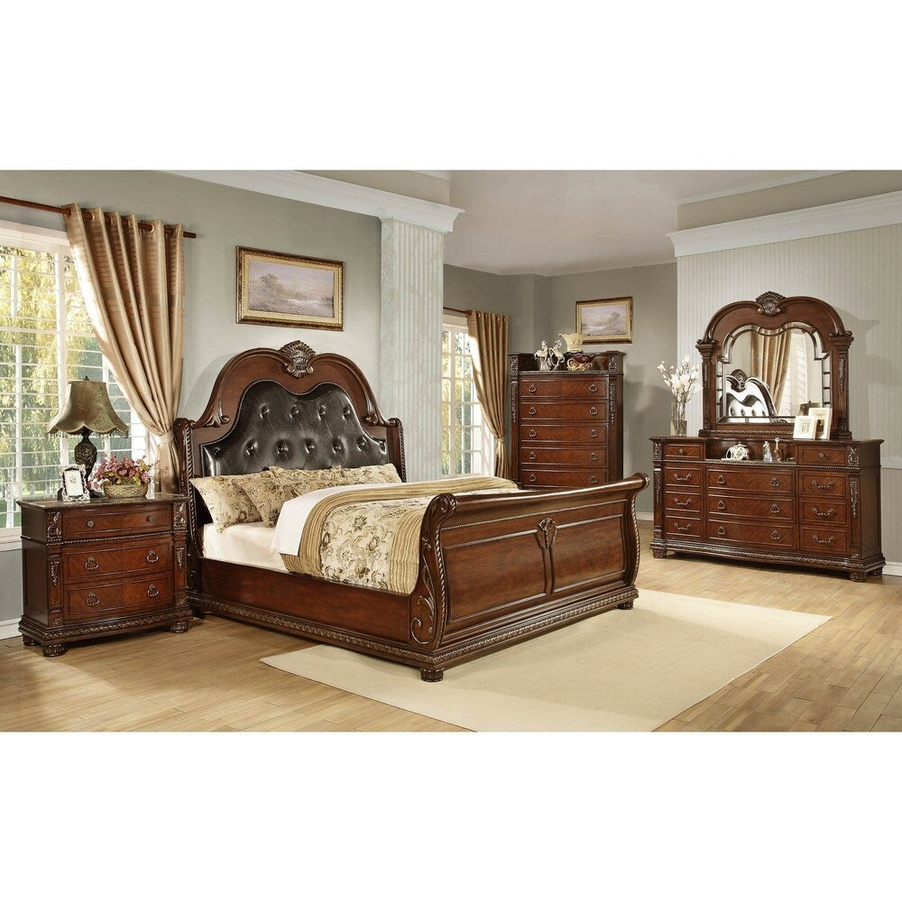 Traditional Style Palace Queen/King Bedroom Set