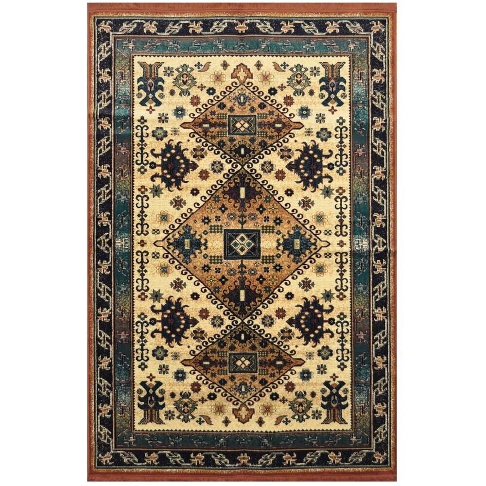Handmade One-of-a-Kind Traditional Kazak Rug (Turkey) - 6'6 x 10'