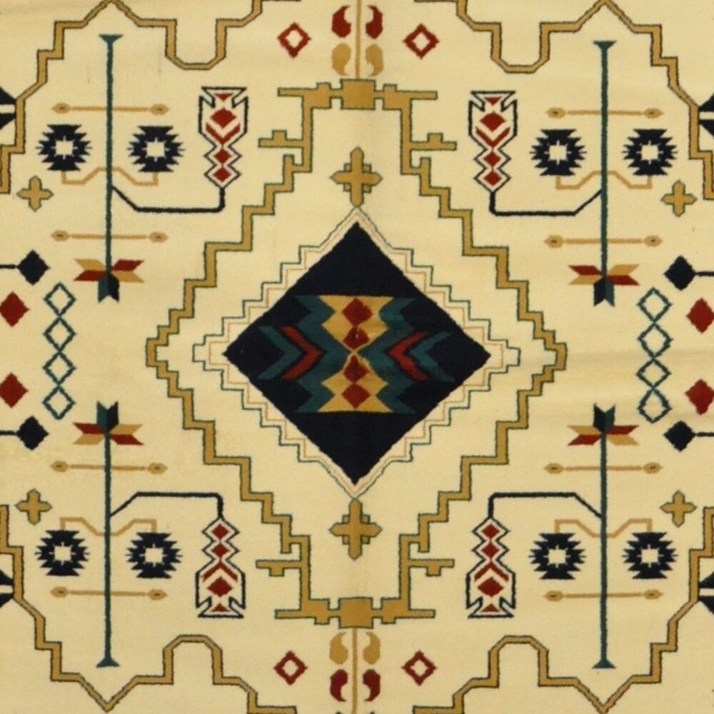 Handmade One-of-a-Kind Traditional Kazak Rug (Turkey) - 6'6 x 9'9