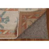 Traditional Vegetable Dye Oushak Turkish Area Rug Wool Hand-knotted - 7'10" x 10'1"