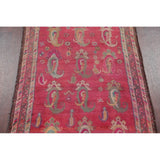 Traditional Vintage Lori Persian Hand Knotted Oriental Wool Area Rug - 6'11" x 3'6"