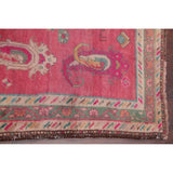 Traditional Vintage Lori Persian Hand Knotted Oriental Wool Area Rug - 6'11" x 3'6"