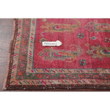 Traditional Vintage Lori Persian Hand Knotted Oriental Wool Area Rug - 6'11" x 3'6"