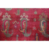 Traditional Vintage Lori Persian Hand Knotted Oriental Wool Area Rug - 6'11" x 3'6"