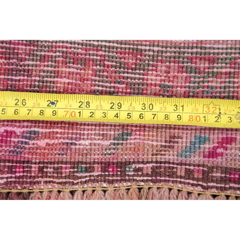Traditional Vintage Lori Persian Hand Knotted Oriental Wool Area Rug - 6'11" x 3'6"