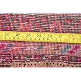 Traditional Vintage Lori Persian Hand Knotted Oriental Wool Area Rug - 6'11" x 3'6"