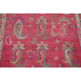 Traditional Vintage Lori Persian Hand Knotted Oriental Wool Area Rug - 6'11" x 3'6"