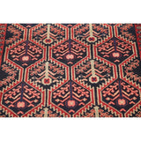 Traditional Zanjan Persian Hand-Knotted Wool Oriental Area Rug - 6'10" x 4'5"