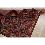 Traditional Zanjan Persian Hand-Knotted Wool Oriental Area Rug - 6'10" x 4'5"