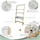 Trails Freestanding Ladder Desk With Drawer - 15"D x 33.75"W x 70.75"H