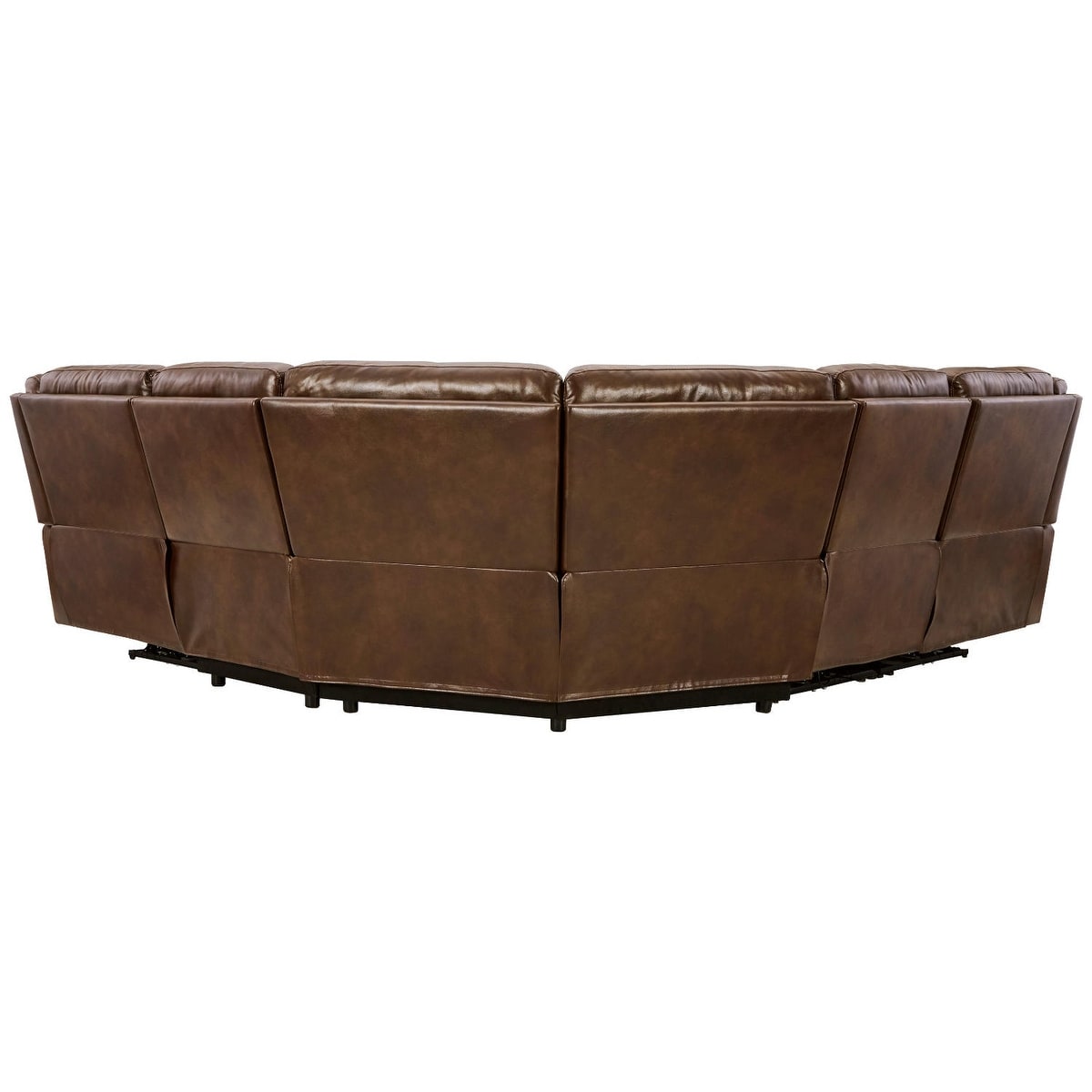 Trambley Walnut Power Reclining Sectional