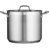 Tramontina 12-Quart Covered Stock Pot, Gourmet Stainless Steel