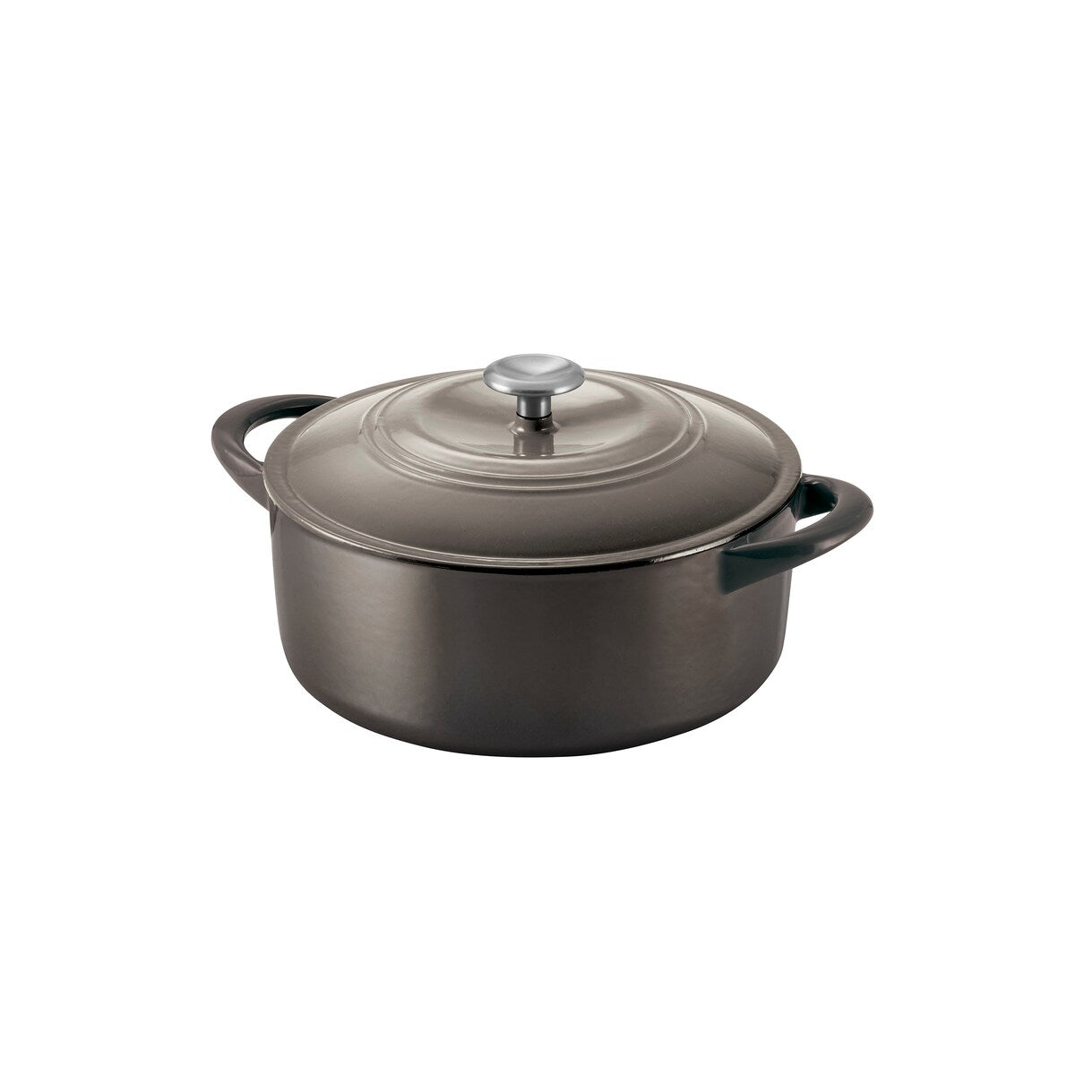 Tramontina 6 Qt Enameled Cast Iron Covered Dutch Oven - Gunmetal