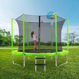 Trampolines 10FT Round Trampoline with Enclosure