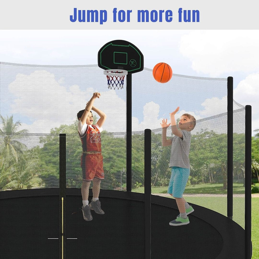 Trampolines 14FT Round Trampoline with Enclosure