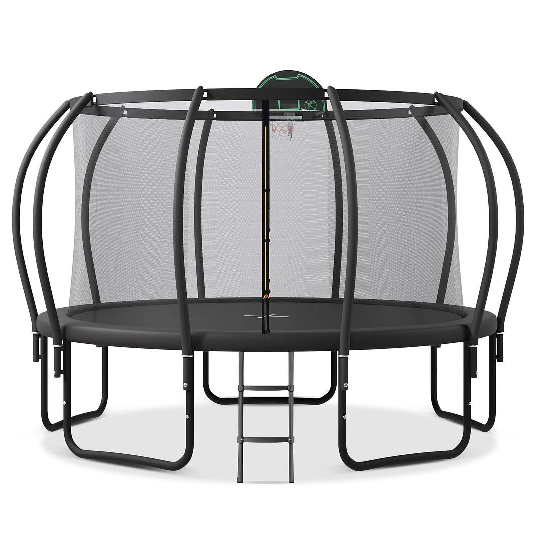 Trampolines Round Trampoline with Enclosure