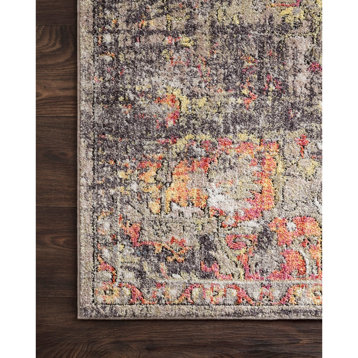 Alexander Home Athens Boho Abstract Distressed Sunset Area Rug