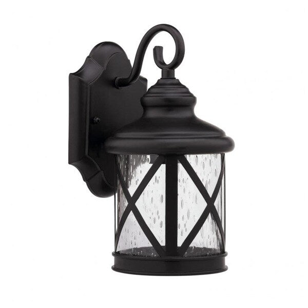 Transitional 1-light Dark Bronze Outdoor Wall Sconce