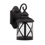 Transitional 1-light Dark Bronze Outdoor Wall Sconce