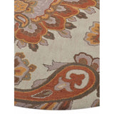 Transitional Paisley Hand Tufted Carpet Indian Oriental Wool Area Rug