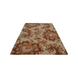 Transitional Paisley Hand Tufted Carpet Indian Oriental Wool Area Rug